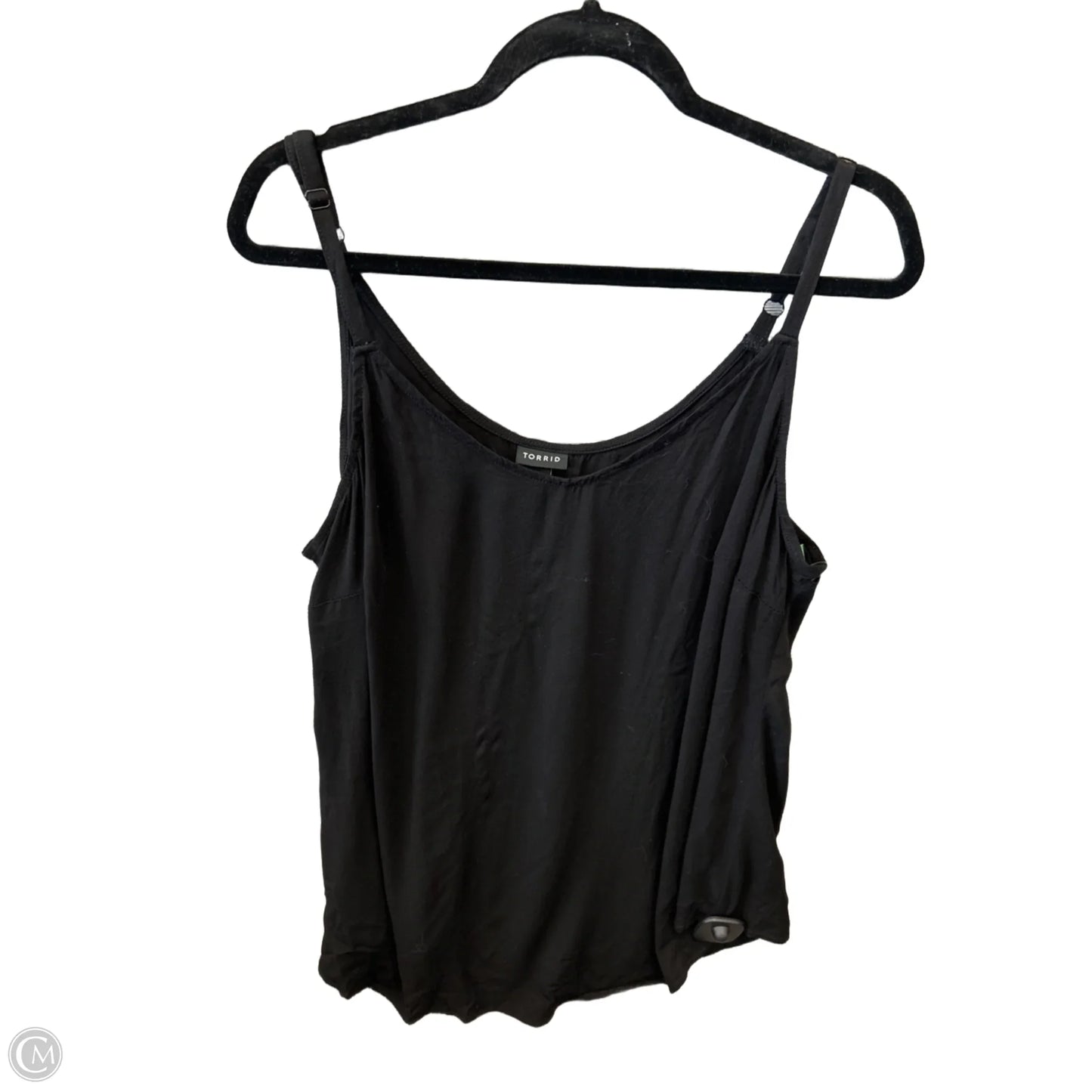 Top Sleeveless By Torrid In Black, Size: 1x
