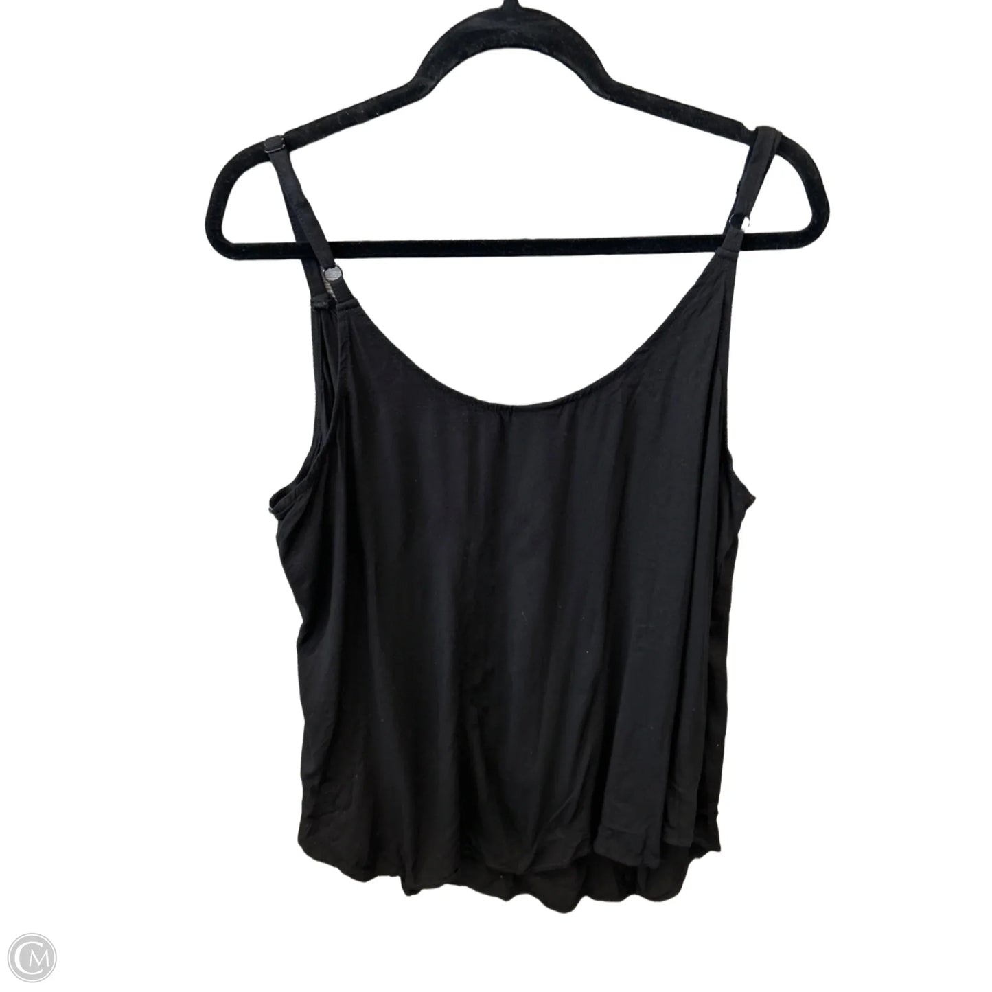 Top Sleeveless By Torrid In Black, Size: 1x