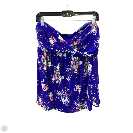 Top Sleeveless By Torrid In Blue, Size: 1x