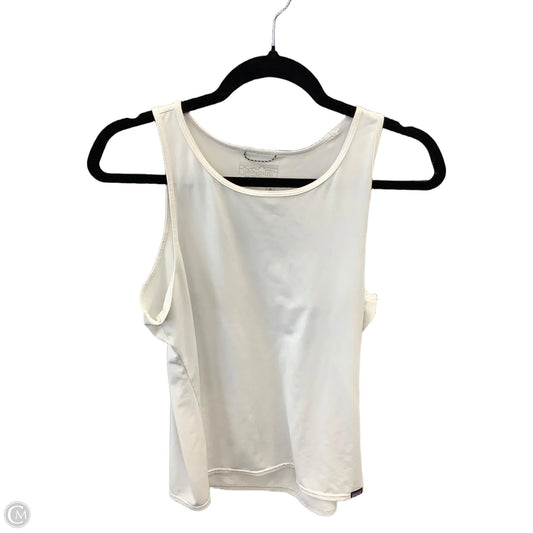 Athletic Tank Top By Patagonia In White, Size: L