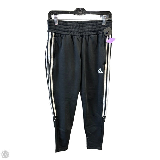Athletic Pants By Adidas In Black, Size: S