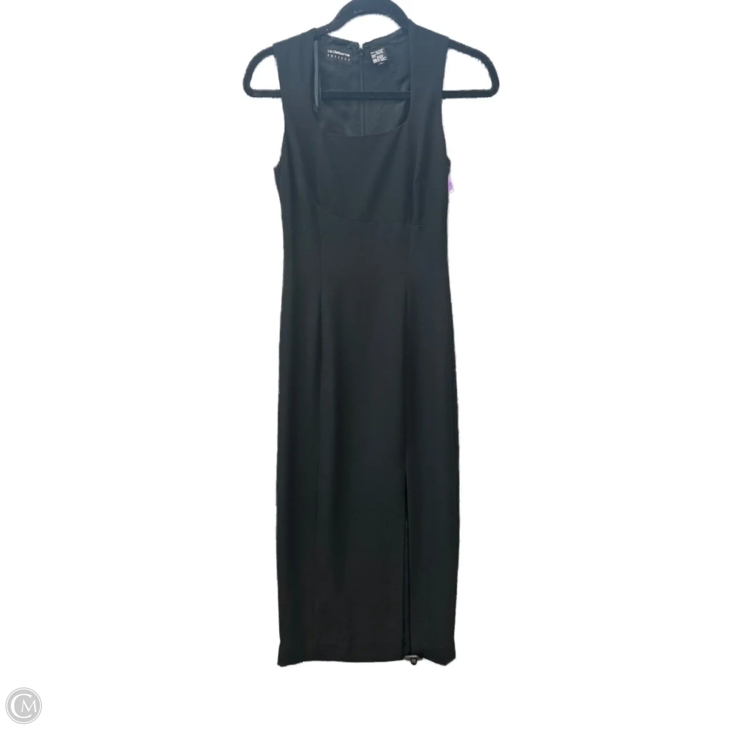 Dress Work By Liz Claiborne In Black, Size: S