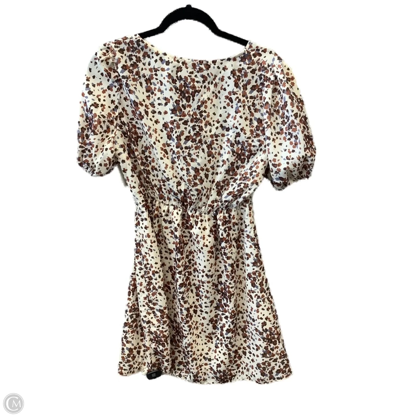 Dress Casual Midi By Clothes Mentor In Cream, Size: L