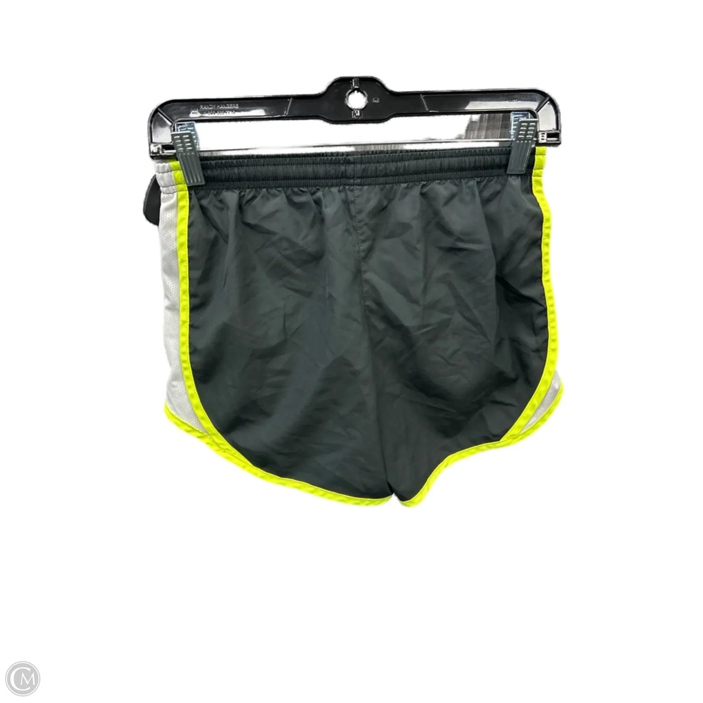 Athletic Shorts By Nike Apparel In Black & Green, Size: L