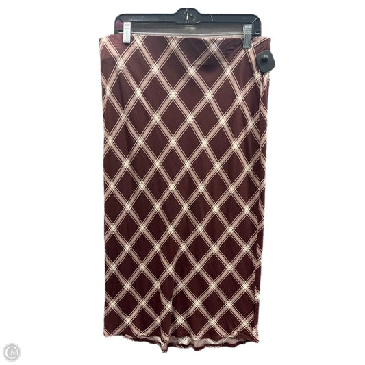 Skirt Midi By Torrid In Purple, Size: 10