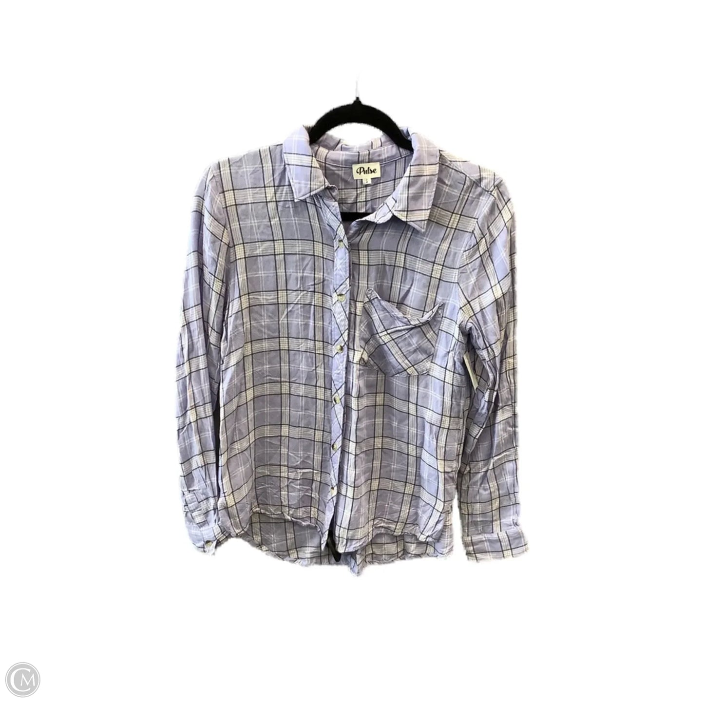 Top Long Sleeve By Clothes Mentor In Purple, Size: S