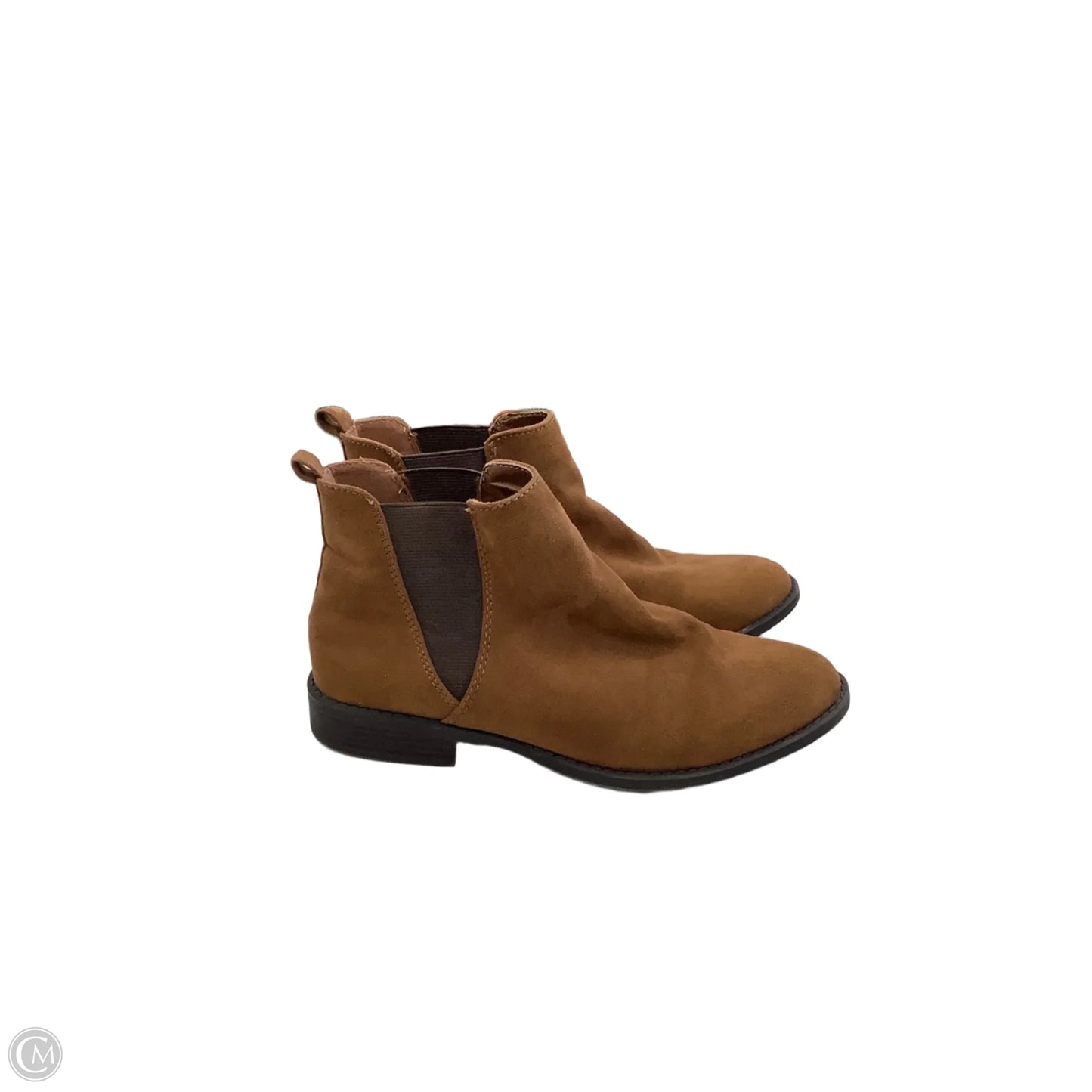 Boots Ankle Flats By City Streets In Brown, Size: 7