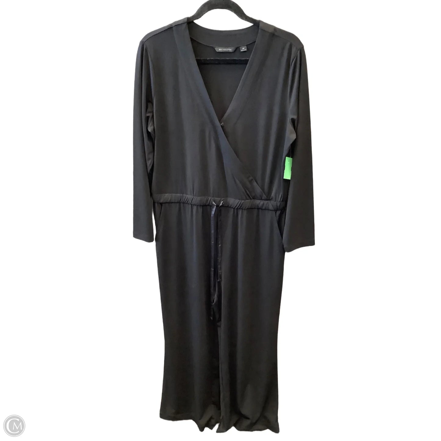 Jumpsuit By H For Halston In Black, Size: Mp