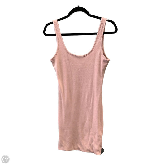 Dress Casual Midi By Love Tree In Pink, Size: L