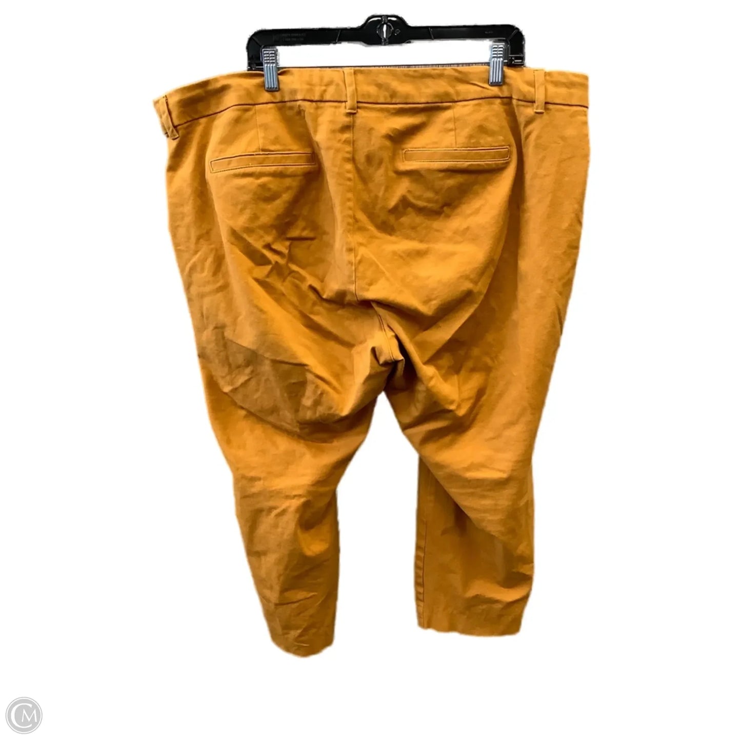 Pants Cropped By Old Navy In Orange, Size: 22