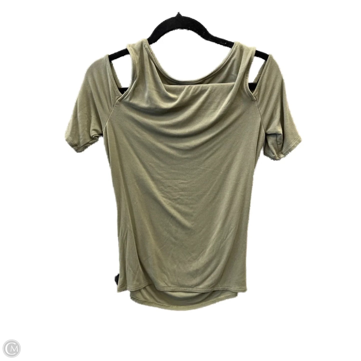 Top Short Sleeve By White House Black Market In Green, Size: S