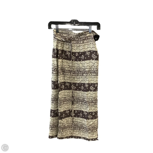 Skirt Midi By Lamadei In Brown, Size: 10