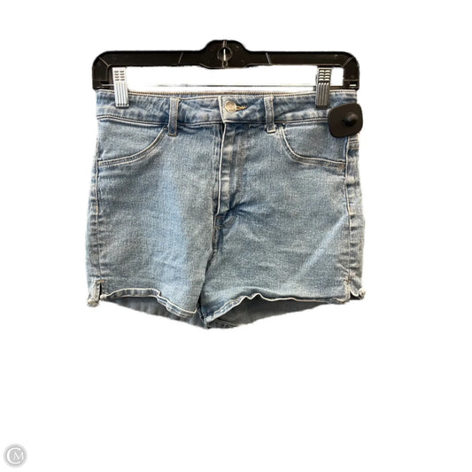 Shorts By H&m In Blue Denim, Size: 6
