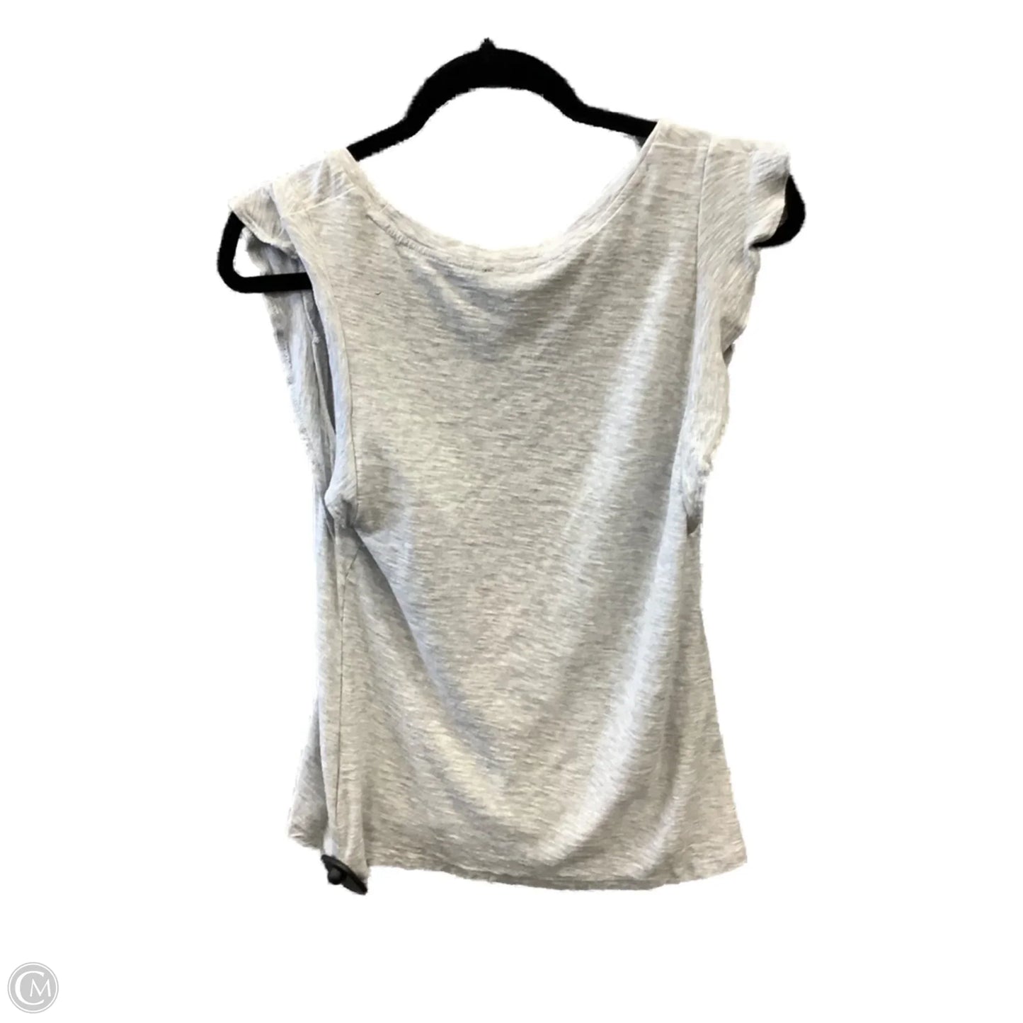 Top Short Sleeve By Express In Grey, Size: S