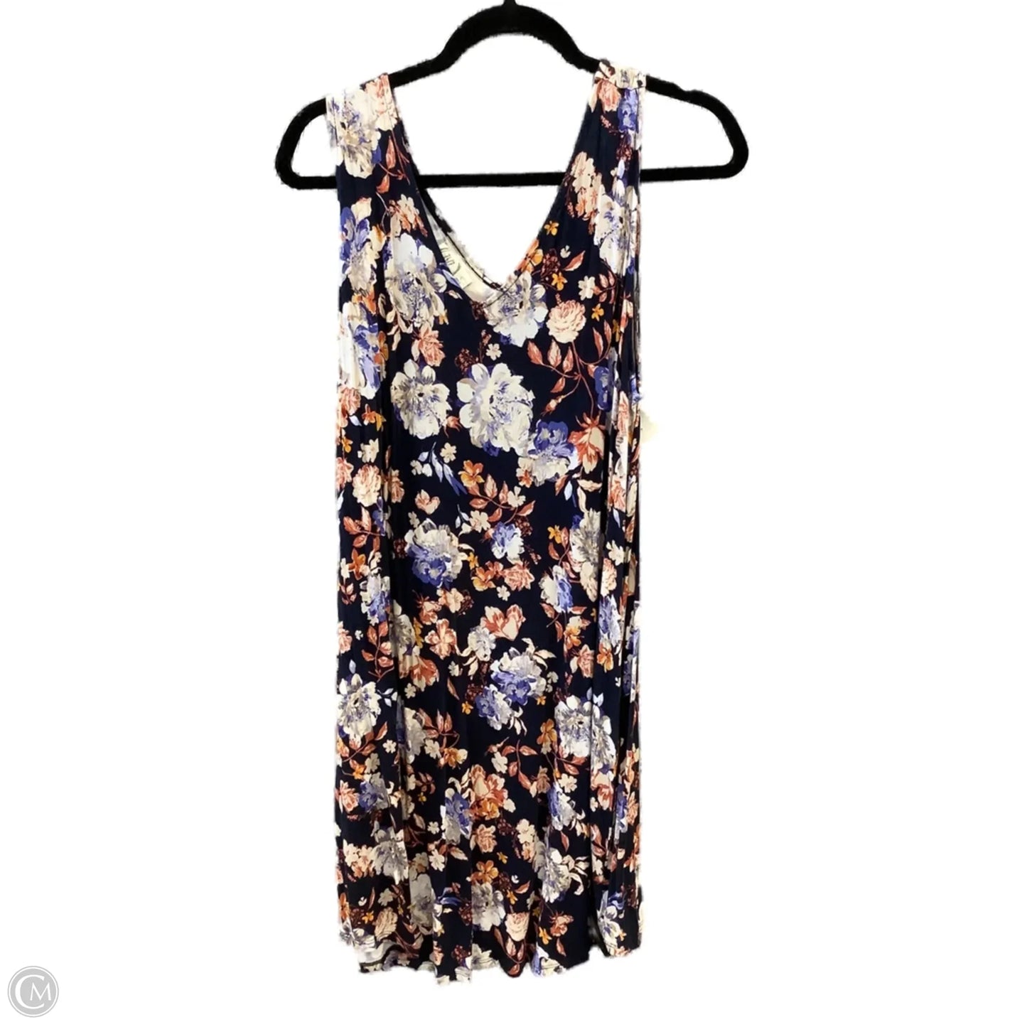 Dress Casual Midi By Maurices In Blue, Size: L