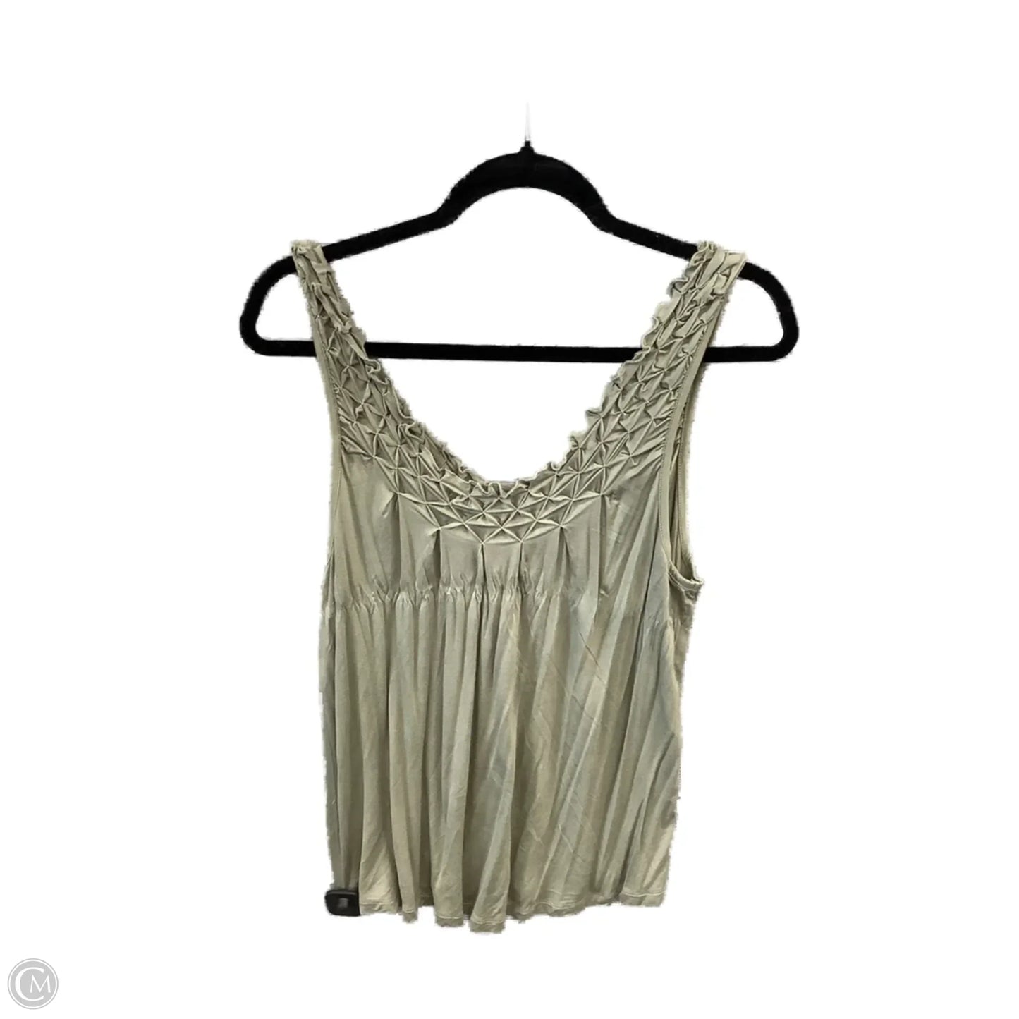 Top Sleeveless By Maurices In Green, Size: L