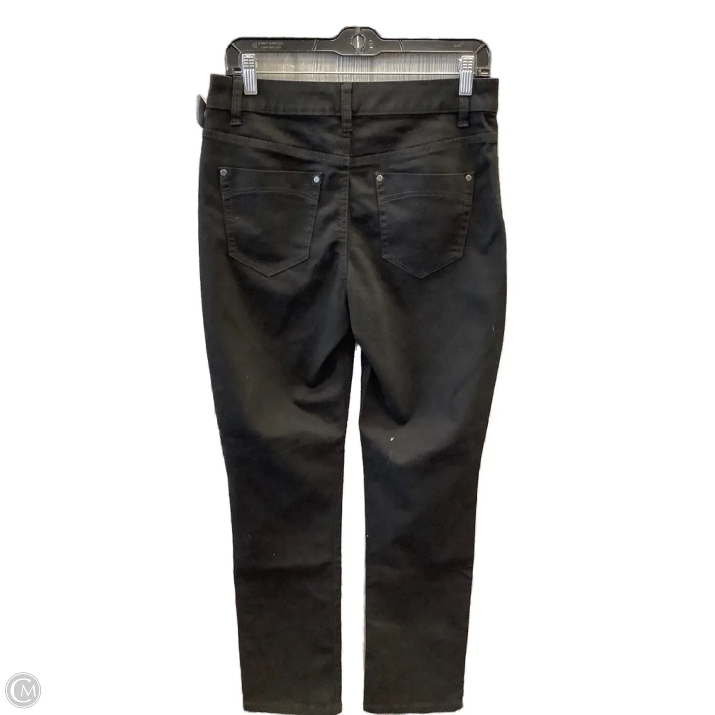 Jeans Straight By Bandolino In Black, Size: 6