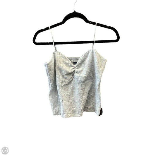 Top Sleeveless By American Eagle In Blue, Size: L