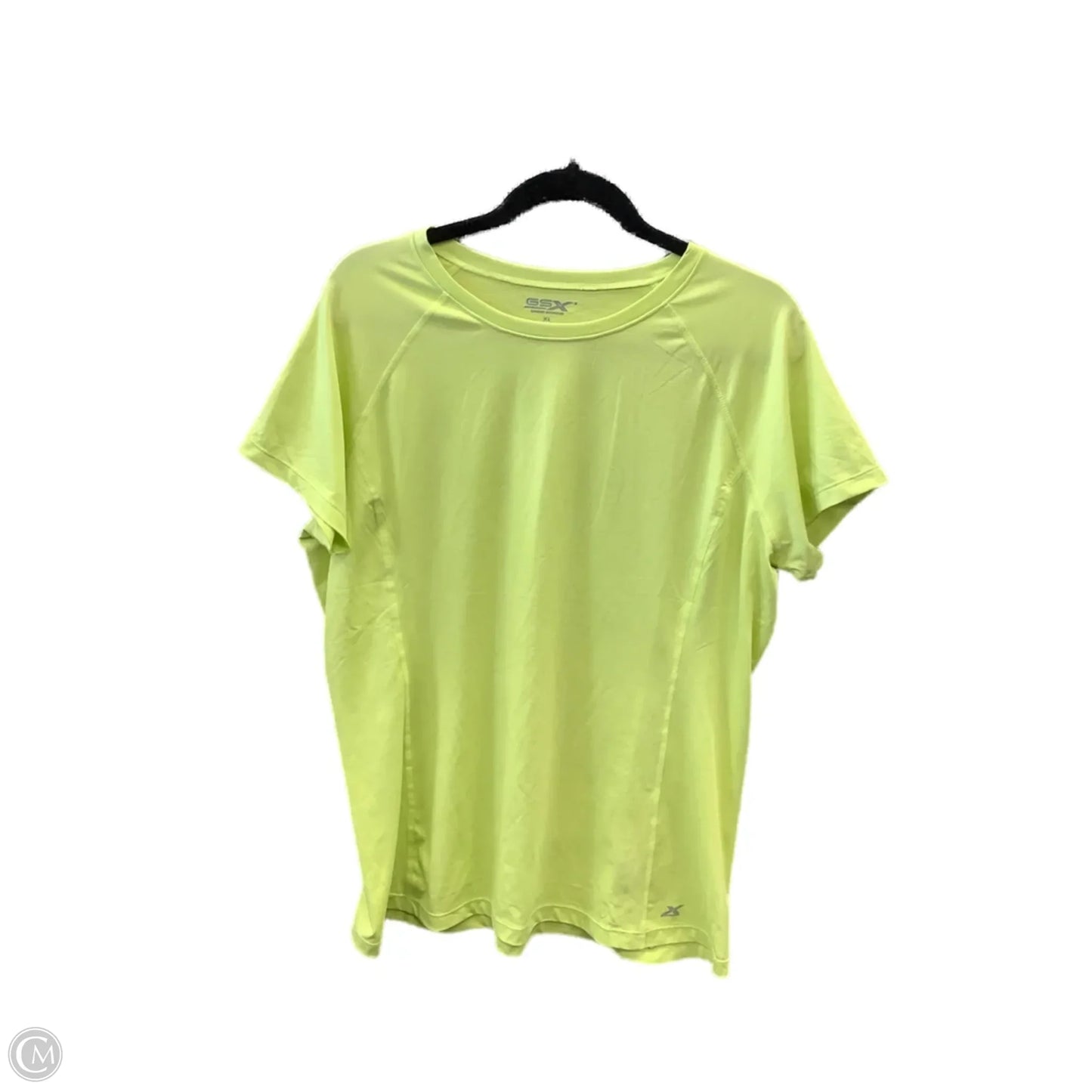 Athletic Top Short Sleeve By Clothes Mentor In Green, Size: Xl