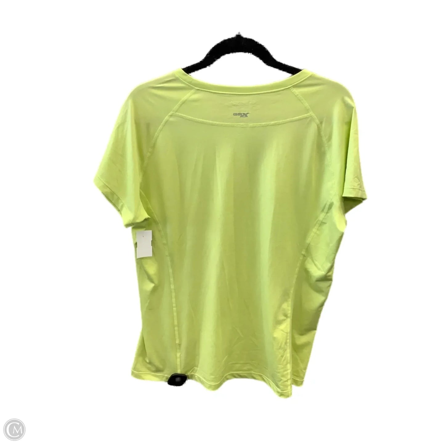 Athletic Top Short Sleeve By Clothes Mentor In Green, Size: Xl