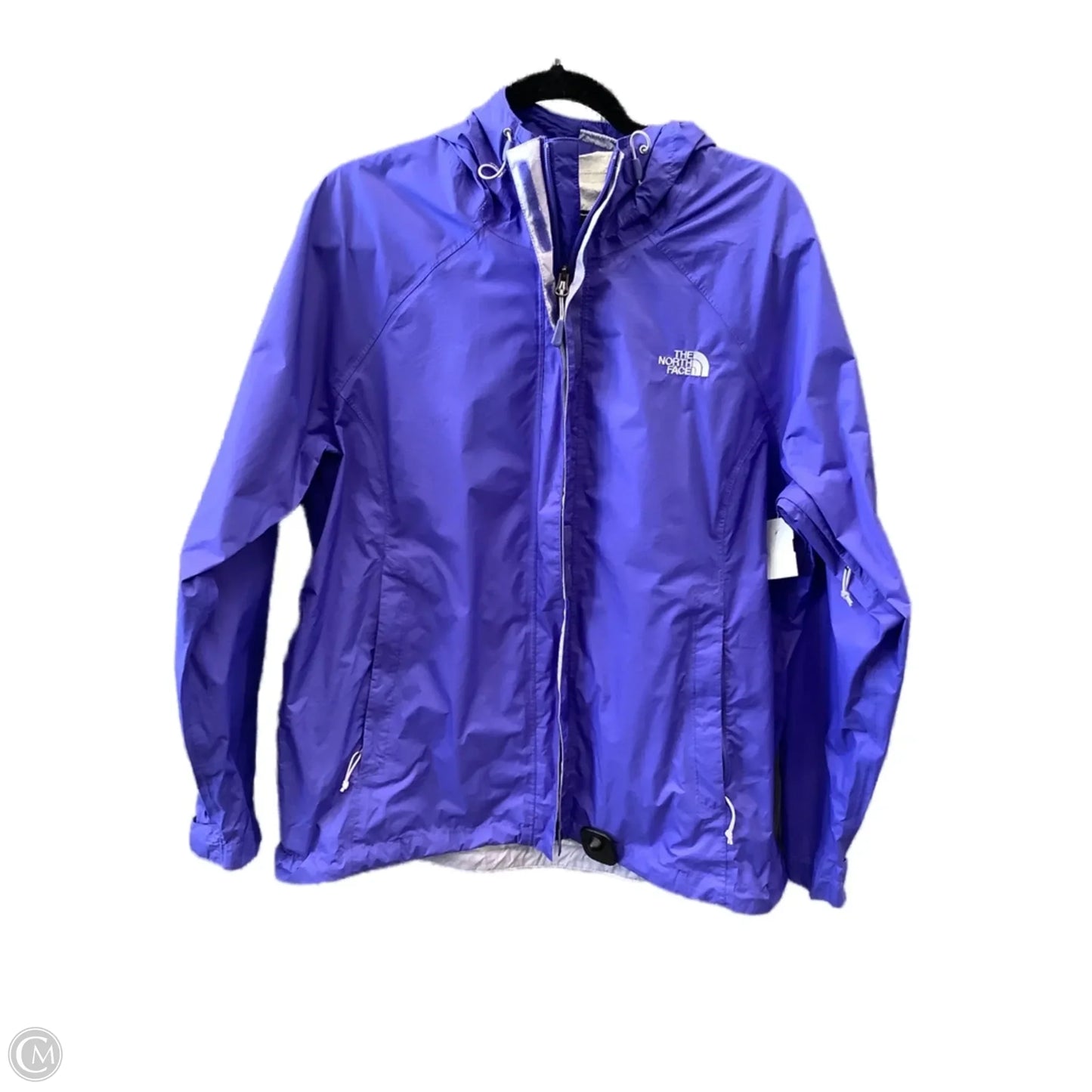 Jacket Windbreaker By The North Face In Blue, Size: Xl