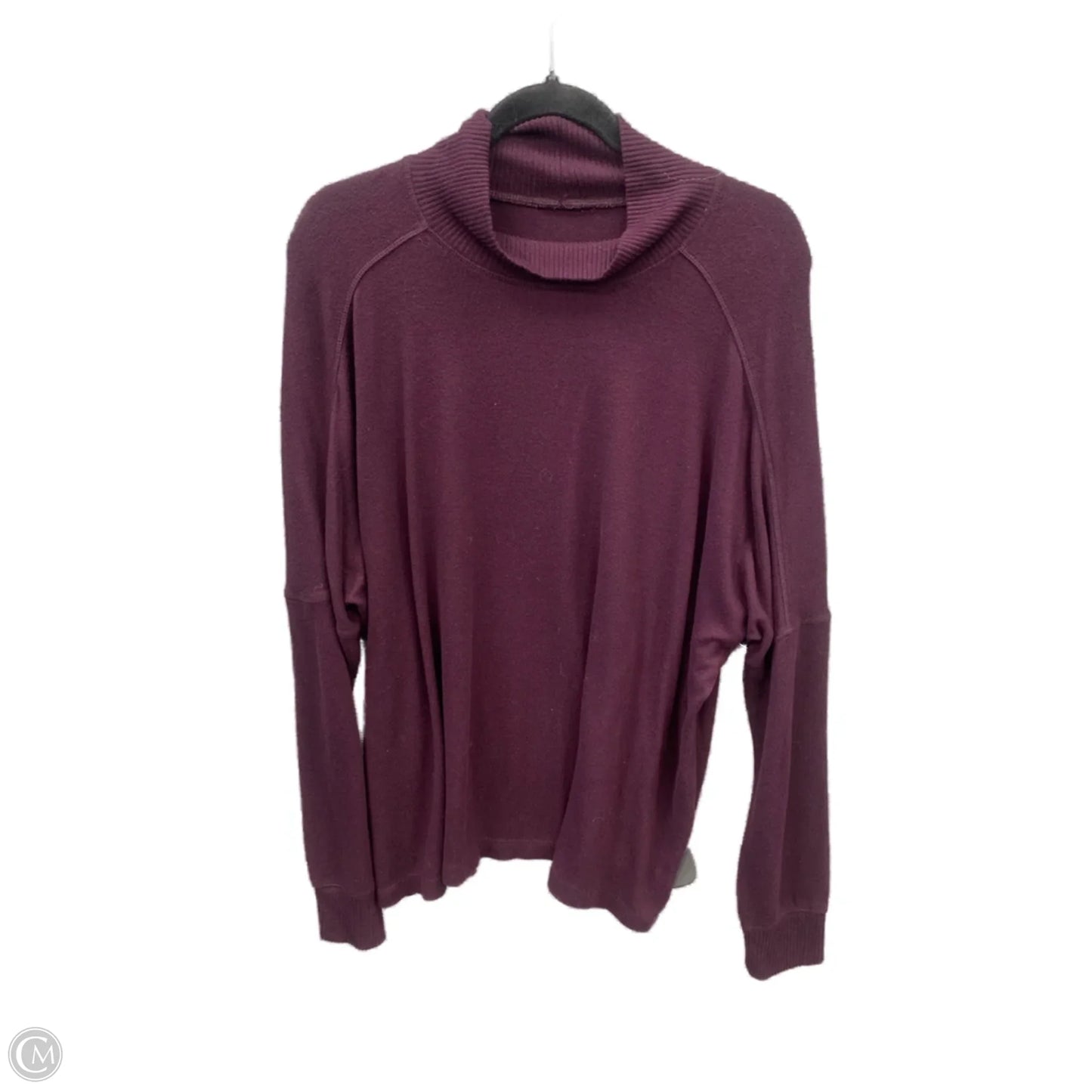 Top Long Sleeve By Sonoma In Purple, Size: Xxl