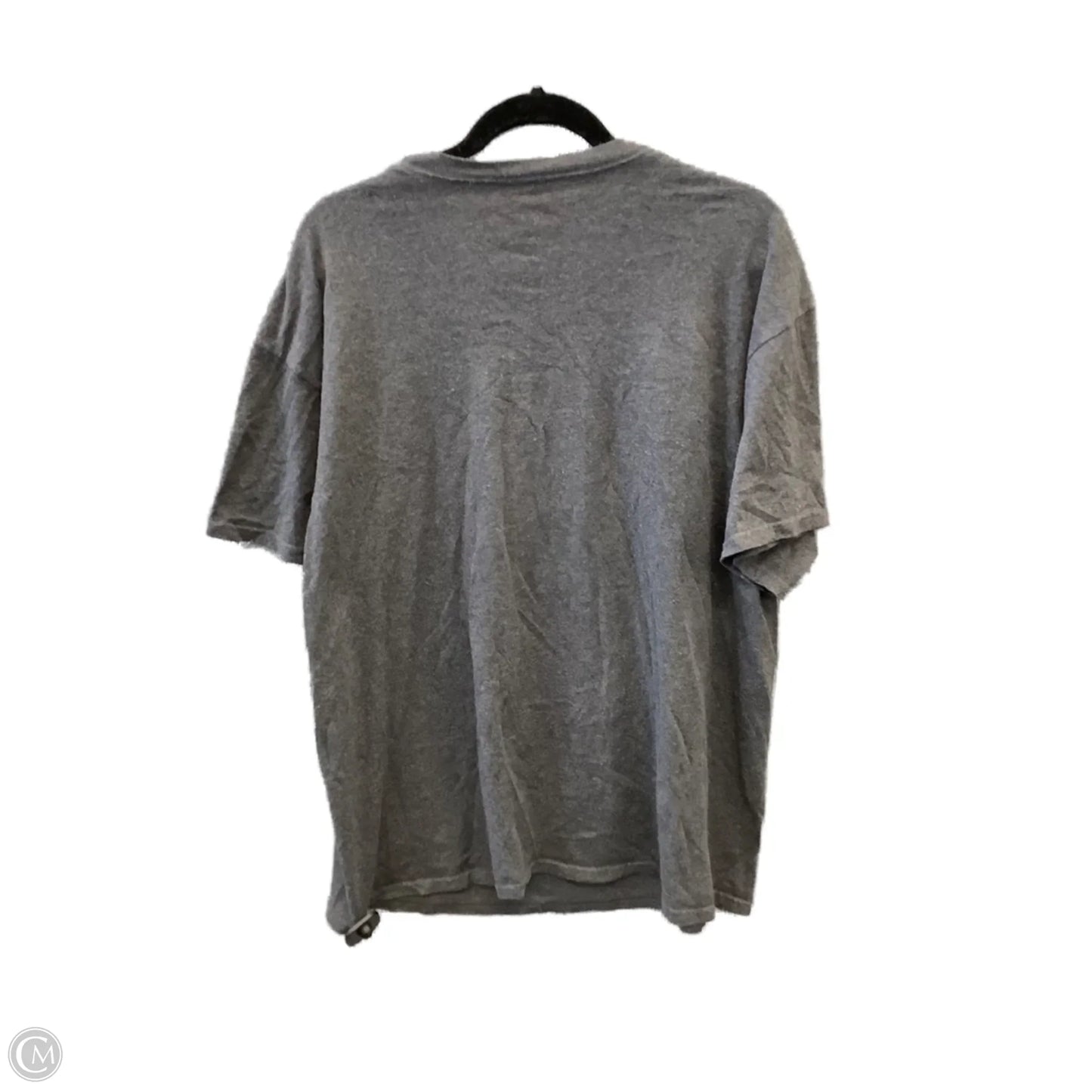 Top Short Sleeve By Disney Store In Grey & Orange, Size: Xl