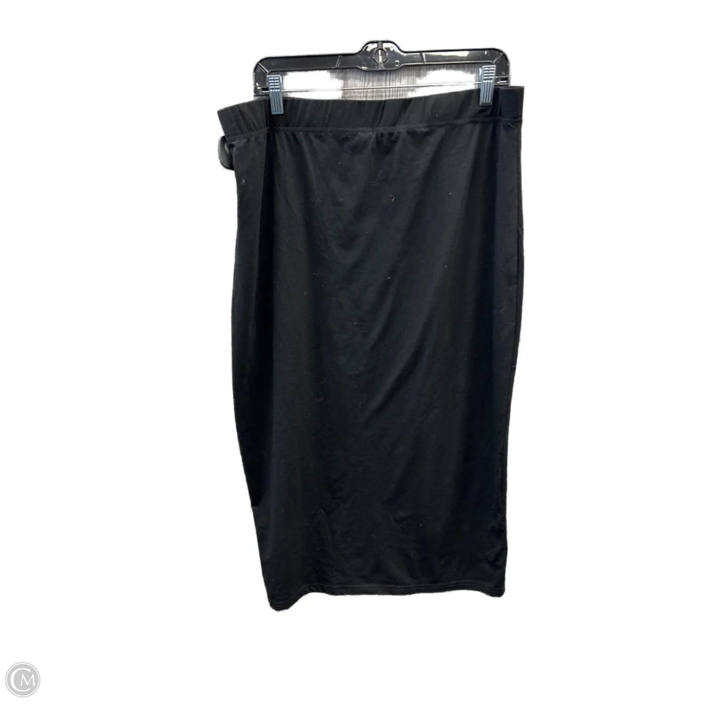 Skirt Midi By Shein In Black, Size: 20