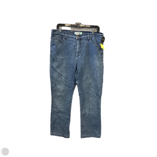 Jeans Boot Cut By Charter Club In Blue Denim, Size: 14