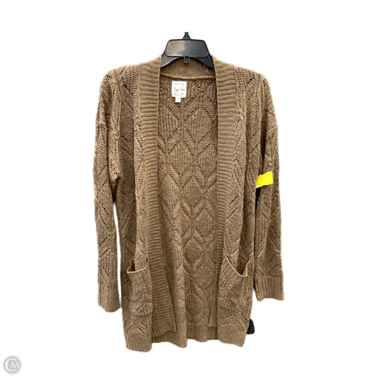 Sweater Cardigan By Hippie Rose In Brown, Size: S