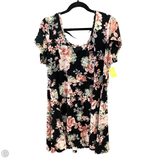 Dress Casual Short By Bobbie Brooks In Black, Size: 2x