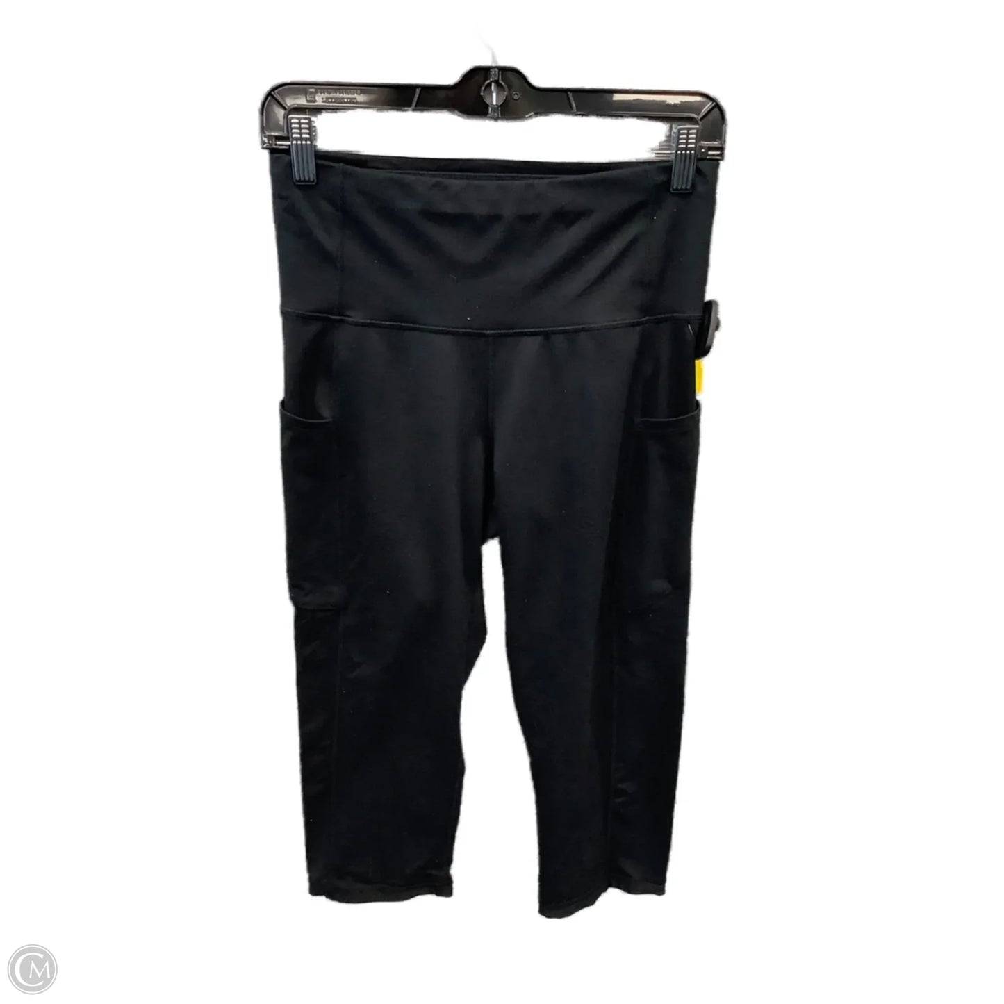 Athletic Leggings Capris By Clothes Mentor In Black, Size: M