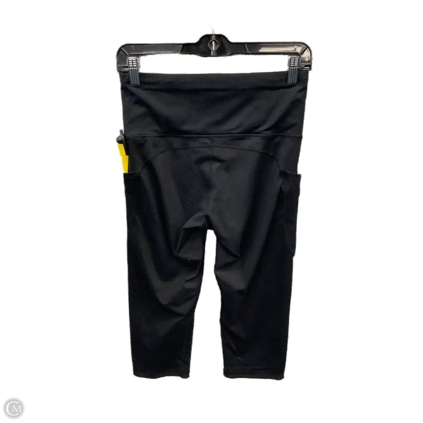 Athletic Leggings Capris By Clothes Mentor In Black, Size: M
