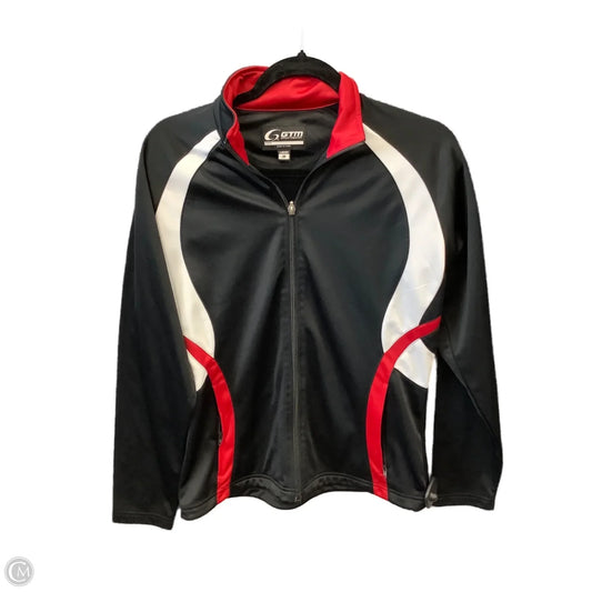 Athletic Jacket By Clothes Mentor In Black, Size: M