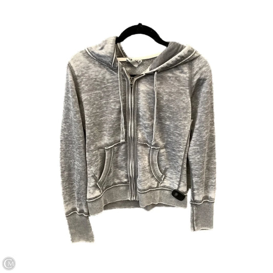 Sweatshirt Hoodie By Clothes Mentor In Grey, Size: S