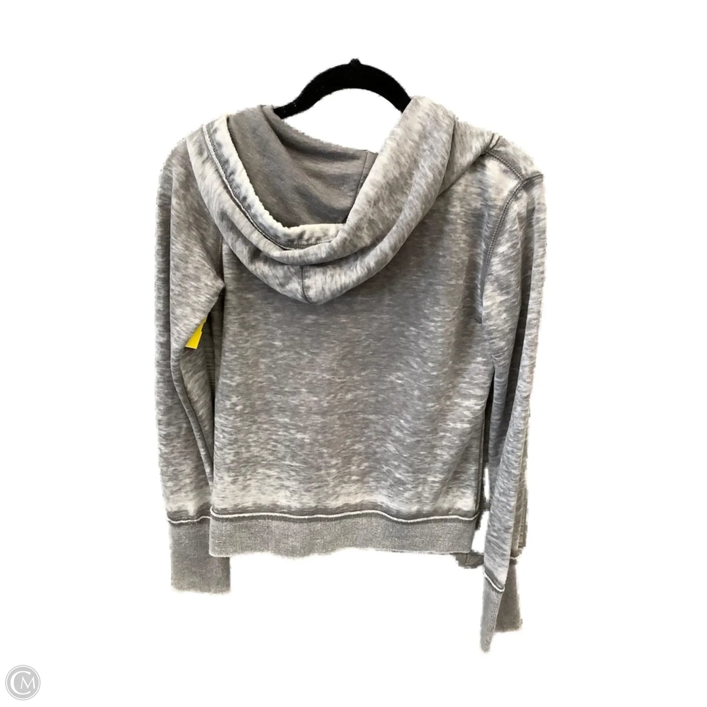 Sweatshirt Hoodie By Clothes Mentor In Grey, Size: S