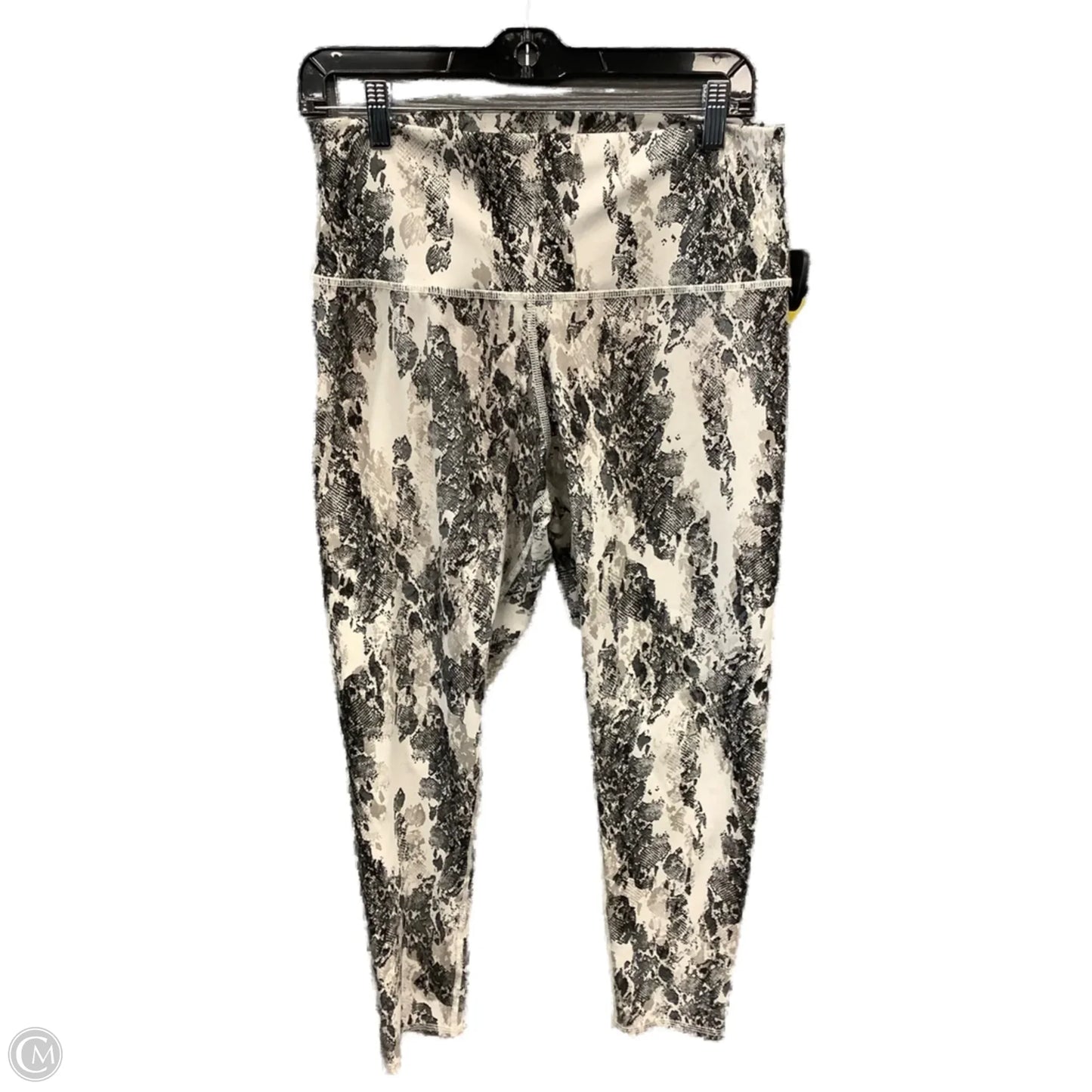 Athletic Leggings By Clothes Mentor In Snakeskin Print, Size: Xl