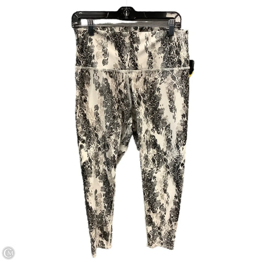Athletic Leggings By Clothes Mentor In Snakeskin Print, Size: Xl