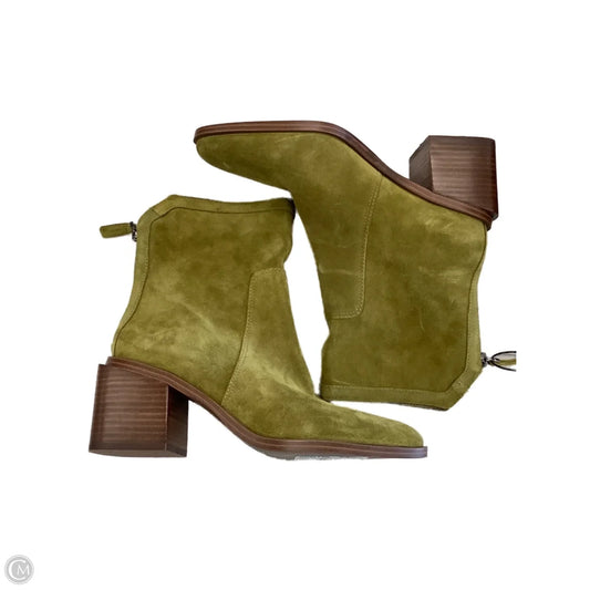 Boots Ankle Heels By Vince Camuto In Green, Size: 8