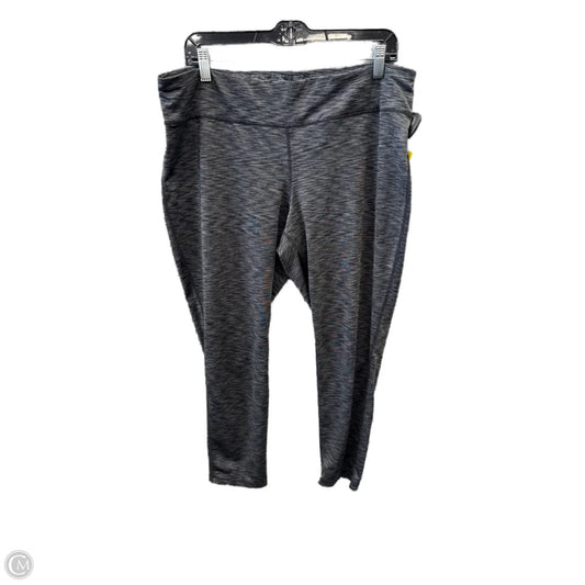 Athletic Leggings By Ideology In Grey, Size: Xxl