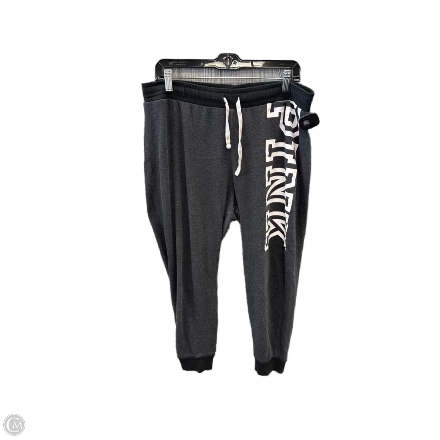 Pants Lounge By Pink In Grey, Size: L
