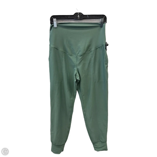 Athletic Leggings By Old Navy In Green, Size: M