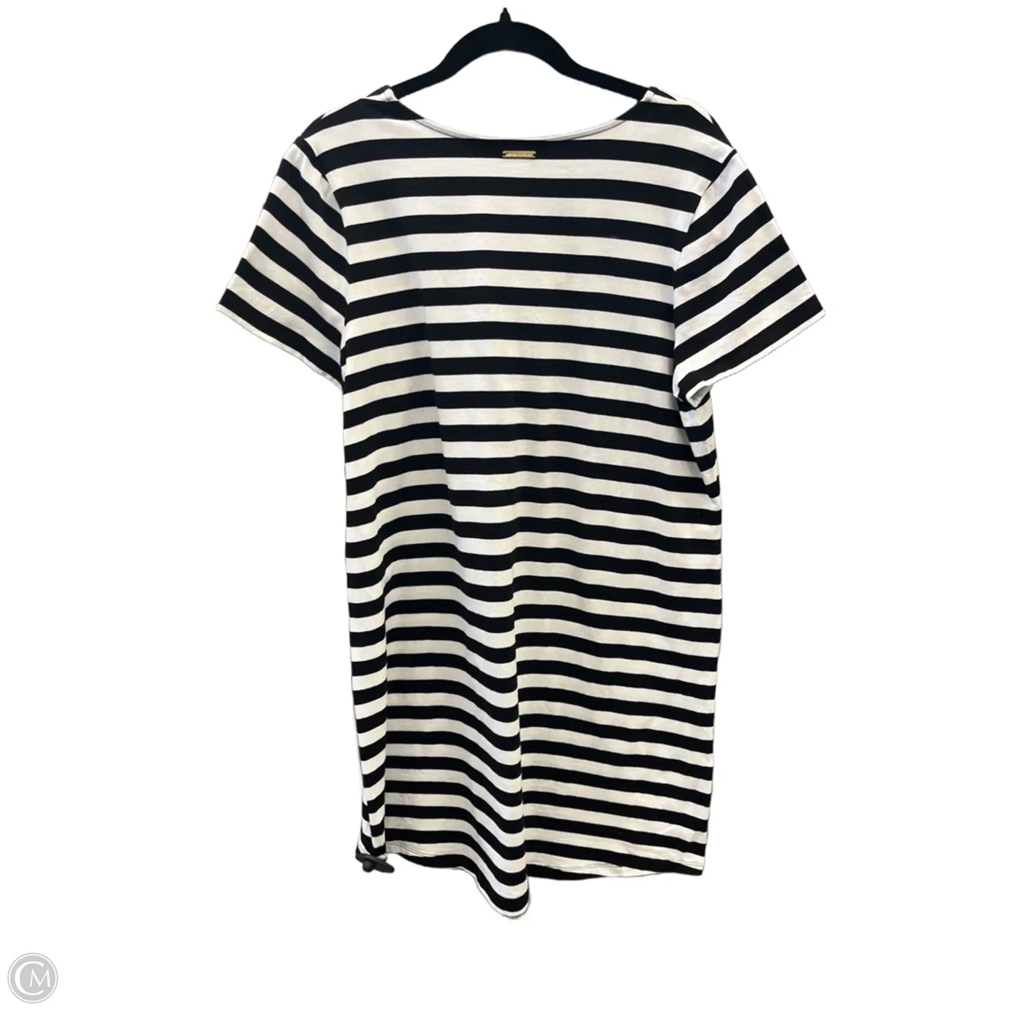 Dress Casual Short By Michael By Michael Kors In Black & White, Size: 1x