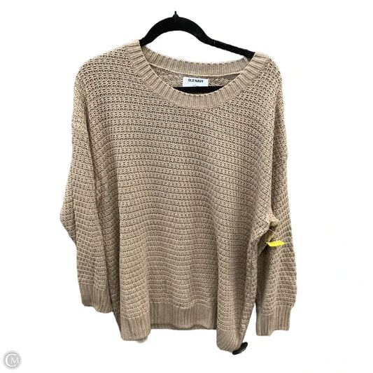 Sweater By Old Navy In Brown, Size: L