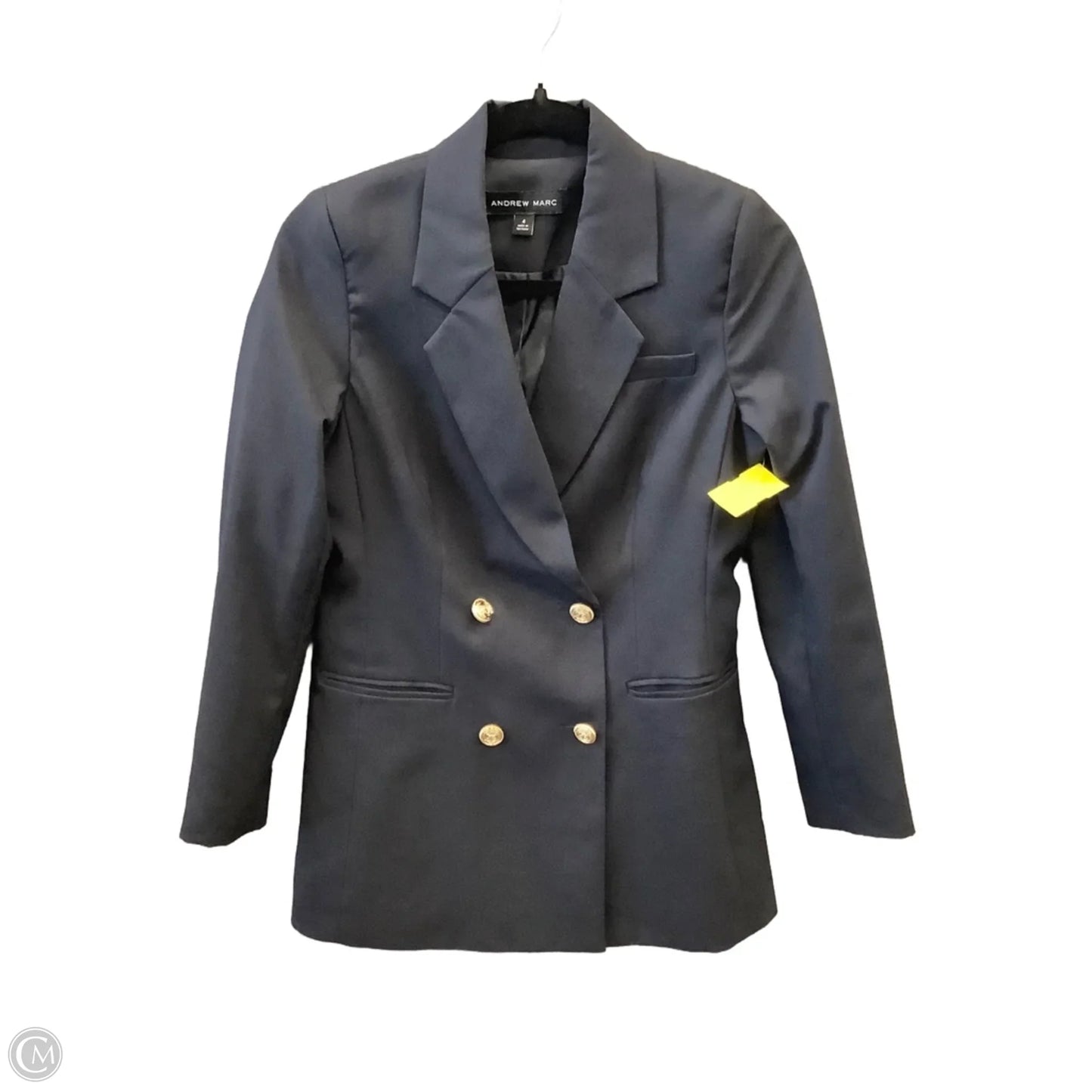 Blazer By Andrew Marc In Black, Size: S