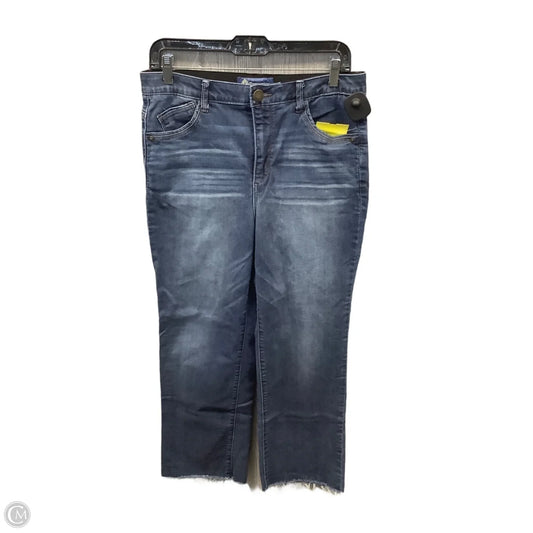 Jeans Straight By Democracy In Blue Denim, Size: 8