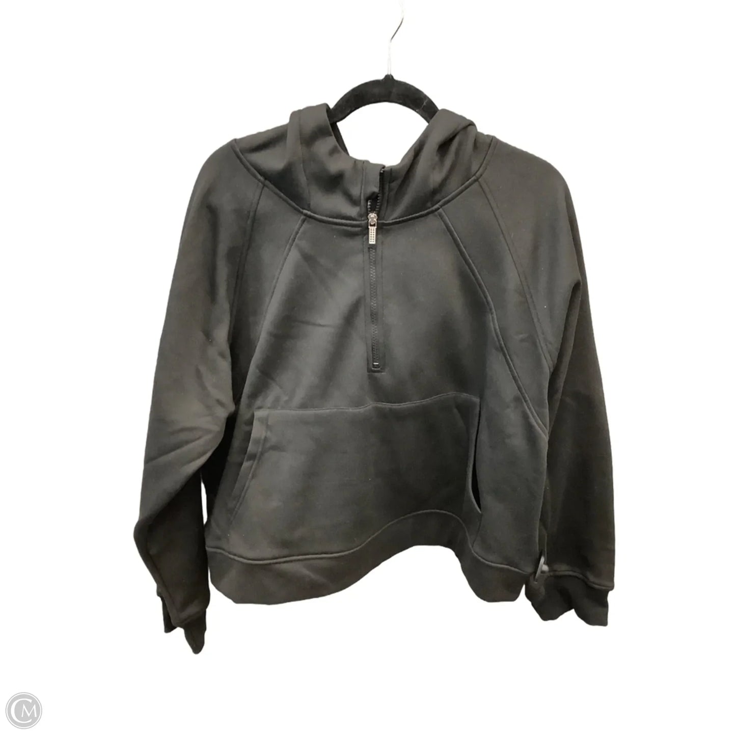 Sweatshirt Hoodie By Clothes Mentor In Black, Size: 2x