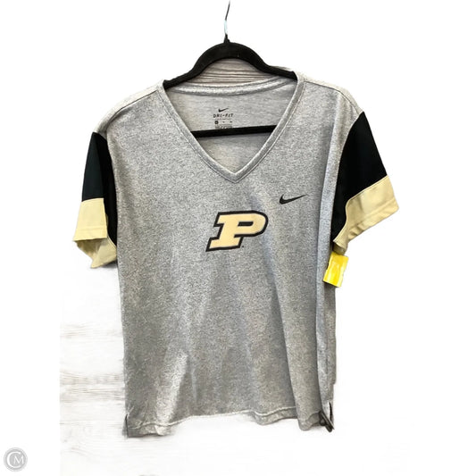 Top Short Sleeve By Nike Apparel In Grey, Size: Xl