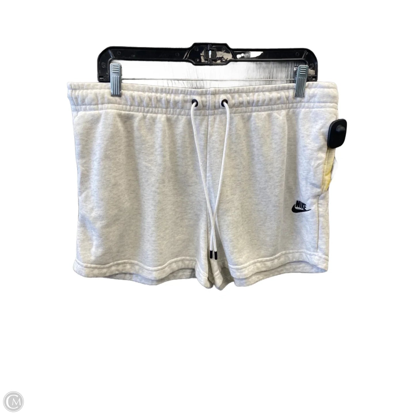 Athletic Shorts By Nike Apparel In Grey, Size: L