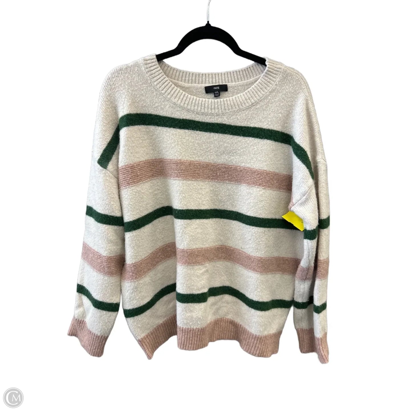 Sweater By Fate In Multi-colored, Size: 3x